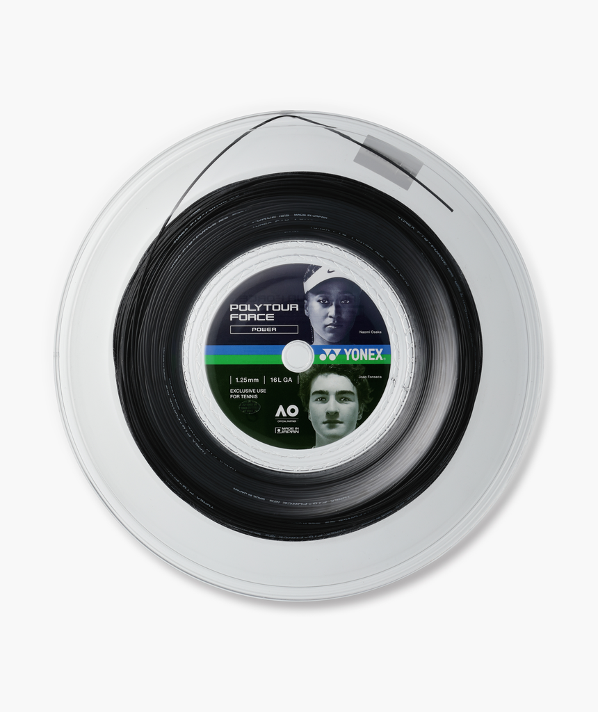 YONEX POLY TOUR FORCE Black REEL 1.25mm