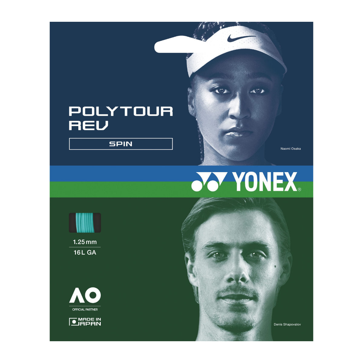 YONEX POLY TOUR REV MINT SAITENSET